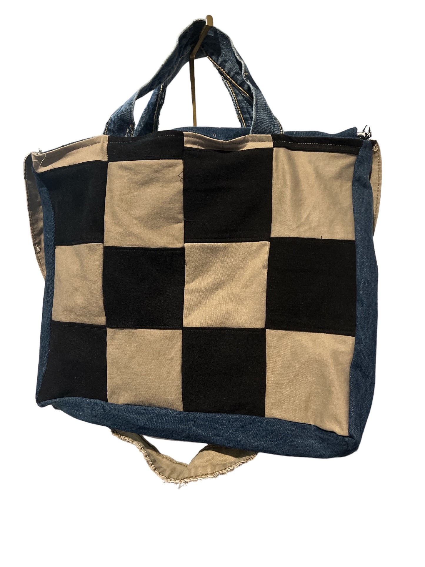 Checkered Tote