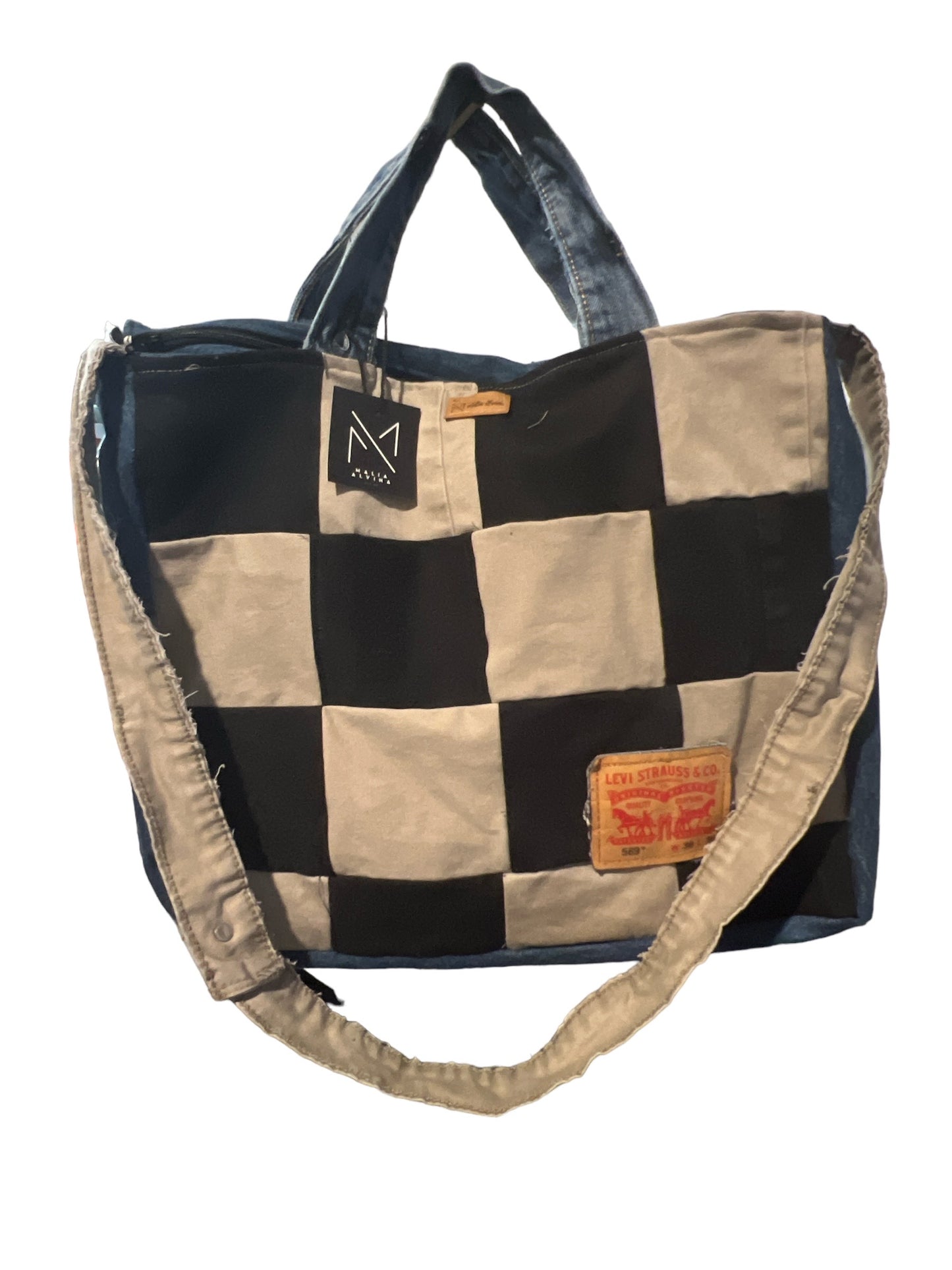 Checkered Tote