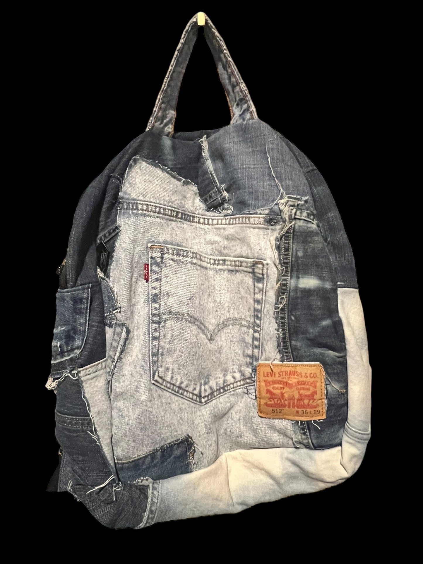 Denim Backpack