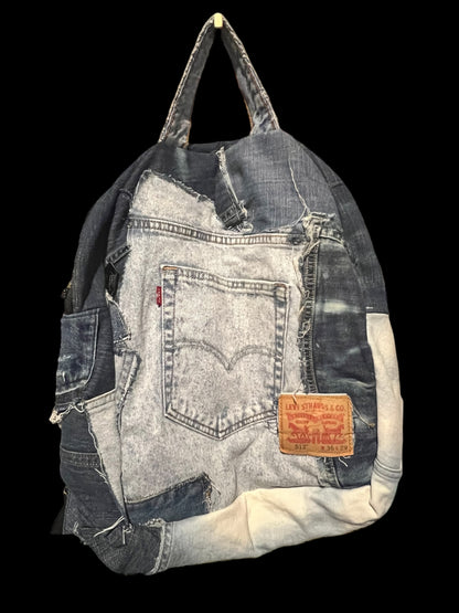 Denim Backpack