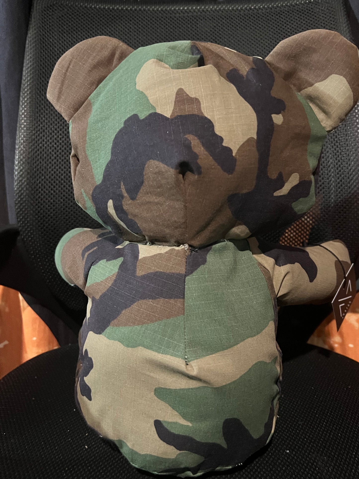 Army BDU Upcycled Teddy Bear
