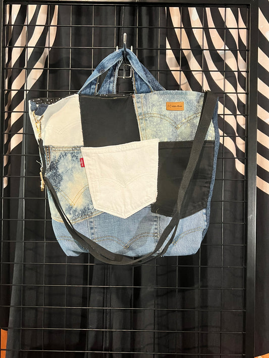 Reworked Levi’s tote