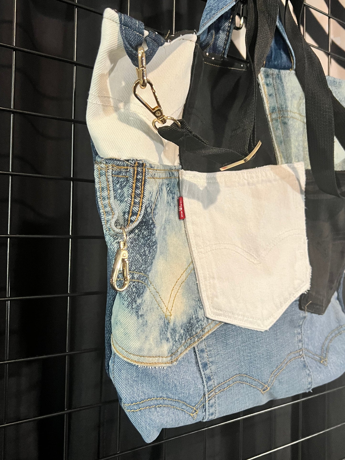 Reworked Levi’s tote