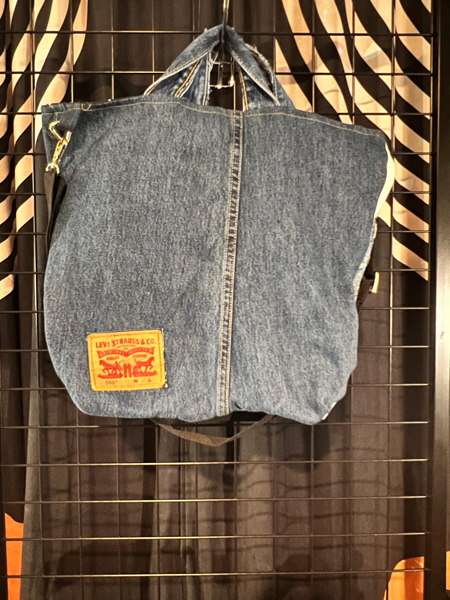 Reworked Levi’s tote